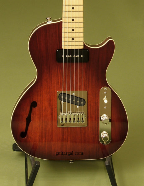 St. Blues Guitar: Walnut Burst 61 South – Guitar Gallery