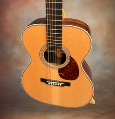 Acara OM Guitar with Adirondack spruce top