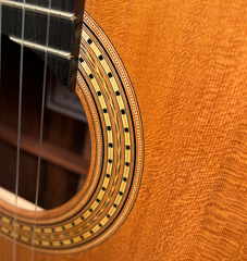 Druzhinin Classical guitar rosette detail