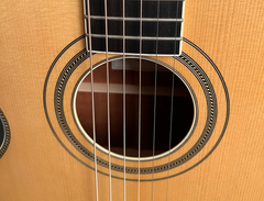 Flammang EL35 guitar bound rosette