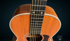 Froggy Bottom R12 All Mahogany guitar ebony fretboard with inlays