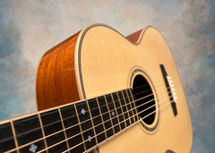 Goodall Traditional 000-12 Guitar Glam shot angle