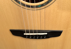 Goodall ECJ guitar ebony bridge