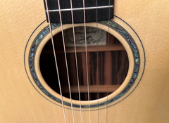 Goodall ECJ guitar paua abalone rosette