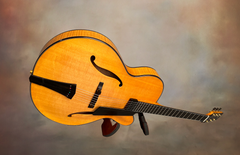 Oskar Graf archtop guitar at GuitarGal.com