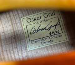 Oskar Graf Archtop Guitar