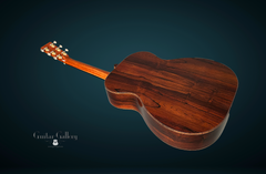 Greven 000-NV Brazilian rosewood guitar glam shot back