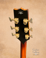 Heritage Super Eagle archtop back of headstock