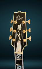 Heritage Super Eagle archtop headstock inlay