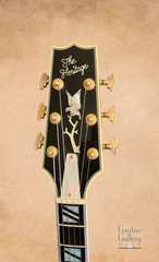 Heritage Super Eagle archtop headstock