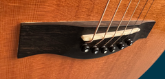 Hoffman Indian rosewood cutaway guitar bridge