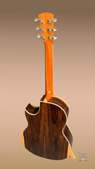 Larrivee CS 09-MT guitar full back view