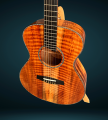 Leach Cremona Koa/Redwood guitar Millenium Redwood top