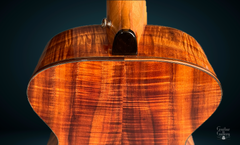 Leach Cremona Koa/Redwood guitar heel