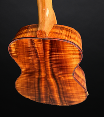 Leach 25th Anniversary Koa Guitar back