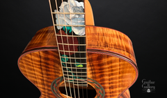 Leach 25th Anniversary Koa Guitar binding