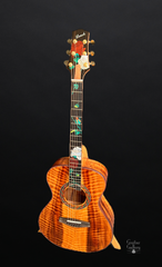 Leach 25th Anniversary Koa Guitar for sale