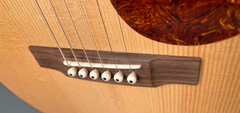 M J Franks 000 guitar rosewood bridge