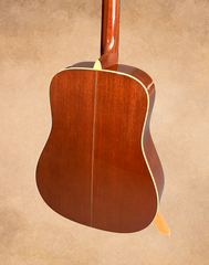 Jimmy Buffett Martin D-18JB Signature guitar mahogany back