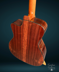 Serracini GA Madagascar rosewood guitar back