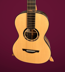 Urlacher Pale Moon Parlor guitar Engelmann spruce top